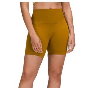 NWT Lululemon Gold Spice Align High-Rise Short 8"